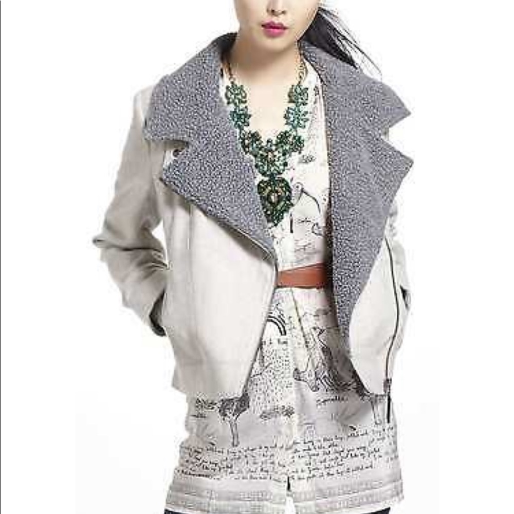Anthropologie Moto Jacket